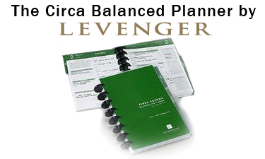 The Circa Balanced LIfe Planner -- Levenger partners with productivity strategist and author Julie Morgenstern